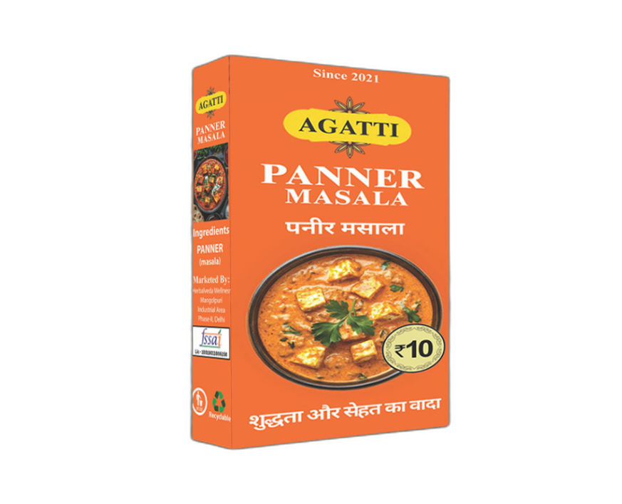 Paneer Masala Powder Carton