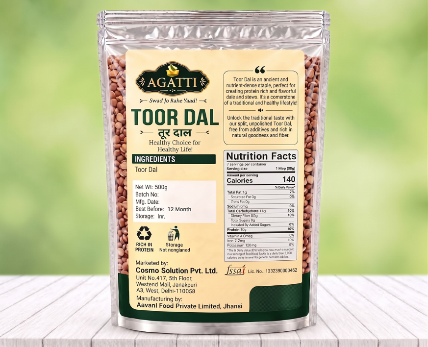 Toor Dal 500g