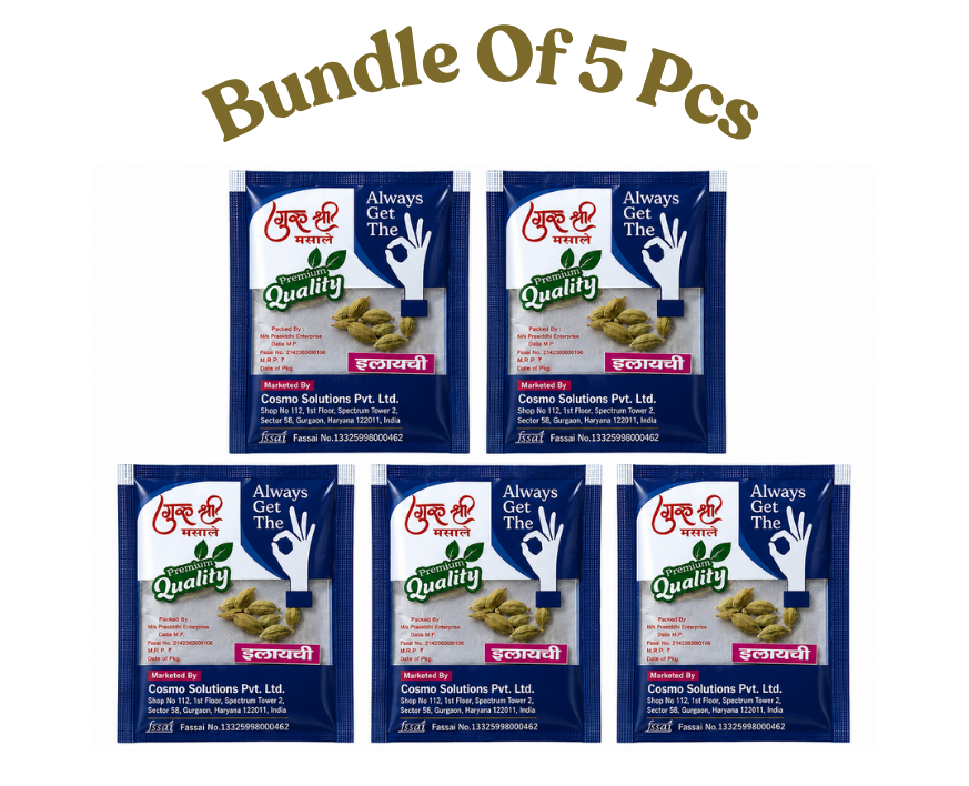 Elaichi 7.5g(Pack of 5)