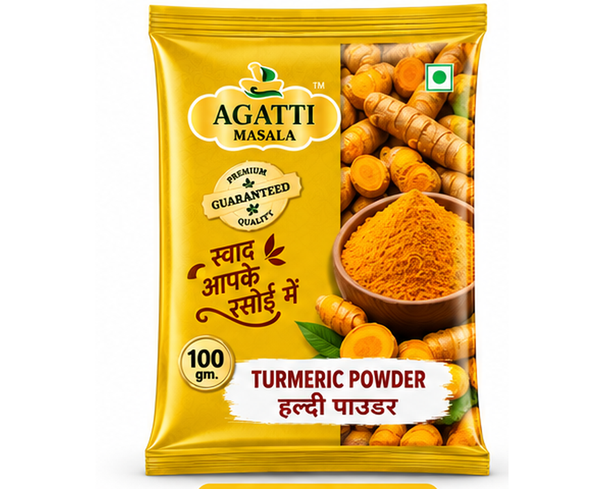 Combo Red Chilli Powder 100g & Turmeric Powder 100g