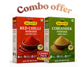 Combo Red Chilli Powder & Coriander Powder 60g(Pack of 2)