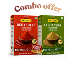 Combo Red Chilli Powder & Coriander Powder 60g(Pack of 2)