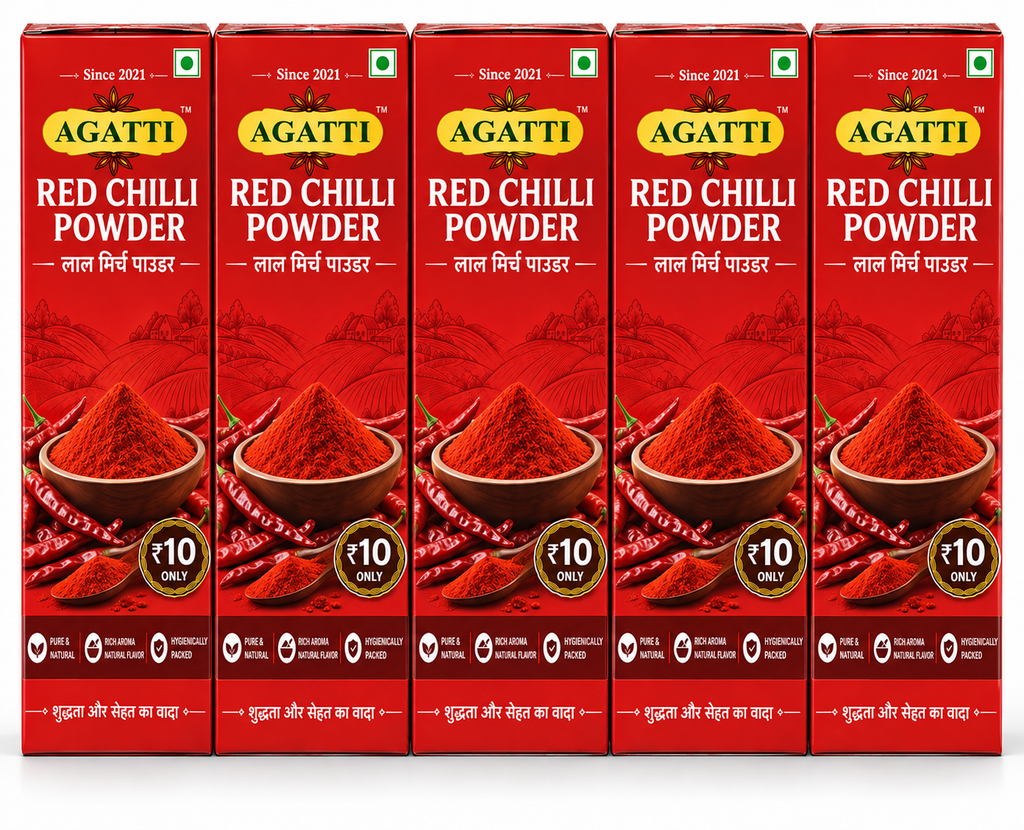 Red Chilli Powder (Pack of 5)