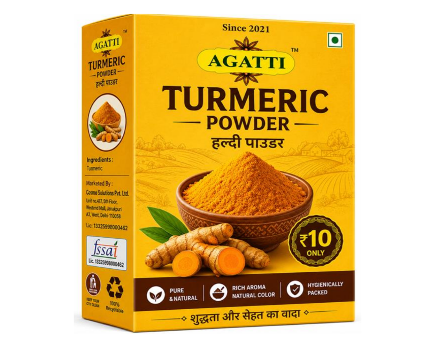Agatti Turmeric(Haldi) Powder 30g