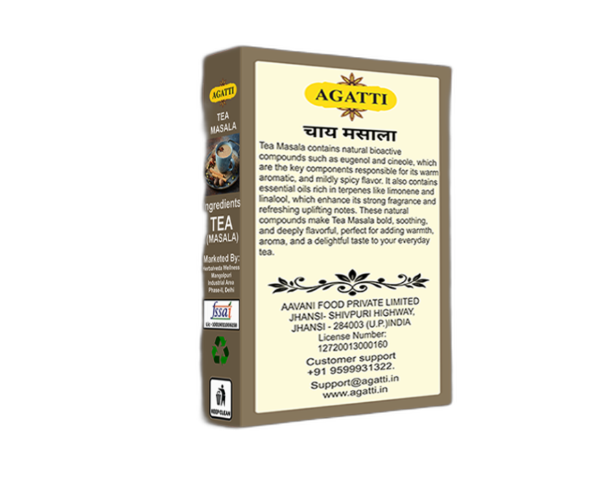 Tea Masala Powder Carton