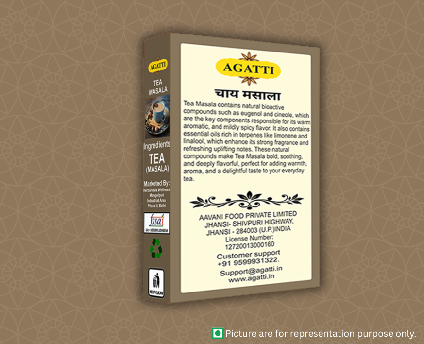 Tea Masala Powder Carton