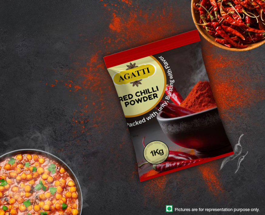 Agatti Red Chilli Powder - Agatti Red Chilli Powder 1 KG